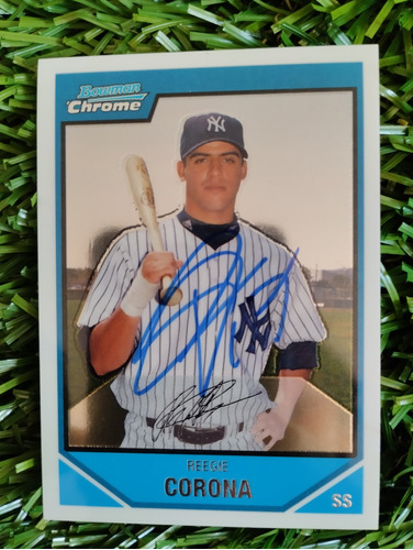 2007 Topps Reegie Corona #bc129 Autografiada 