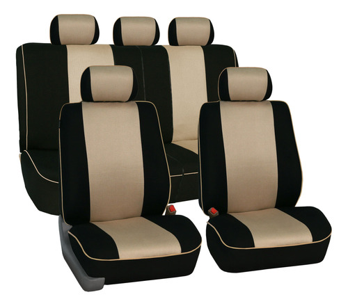 Cubierta De Asiento De Coche De Tela, Conjunto Completo De .