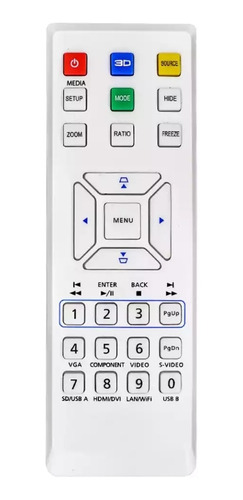 Control Remoto Para Proyector Moderno Acer Original