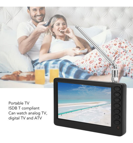 Televisor Digital De Bolsillo De 5 Pulgadas Portátil Compati