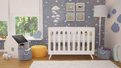 Imagen 4 de 7 de Cuna 120x60 Colecho Nordica 2 Posiciones Mini Cama Sillon
