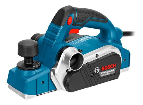 Plaina elétrica manual Bosch Professional GHO 26-82 D 82mm 220V cor azul