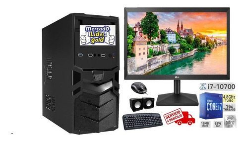 Imagen 1 de 4 de Computador Intel Core I7 10ma Gen 1tb+ssd 240/16gb Led 20 LG