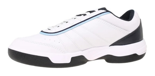 Imagen 2 de 4 de Zapatilla Topper Tenis Tie Break Blanco Azul Ras