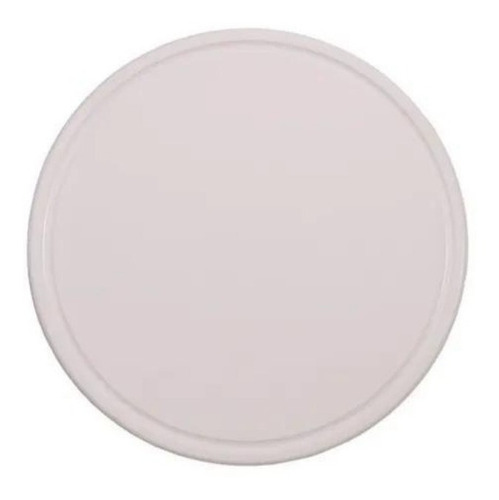 Bandeja Tabla Pizzera Pettish Bazar 36cm Color Blanco De Plástico