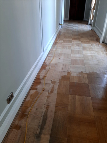 Imagen 2 de 10 de Limpieza Y Vitrificado De Pisos Madera, Flotante Y Piedra