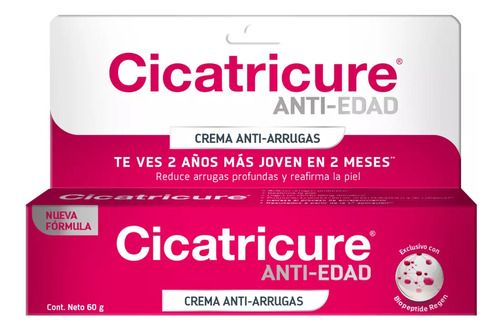  Crema Cicatricure Anti Arrugas Y Líneas De Expresión 60g