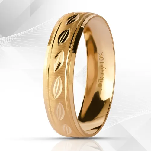 Anillos Matrimonio Oro 10k 6mm 13962 106 Mantenimiento Incluido