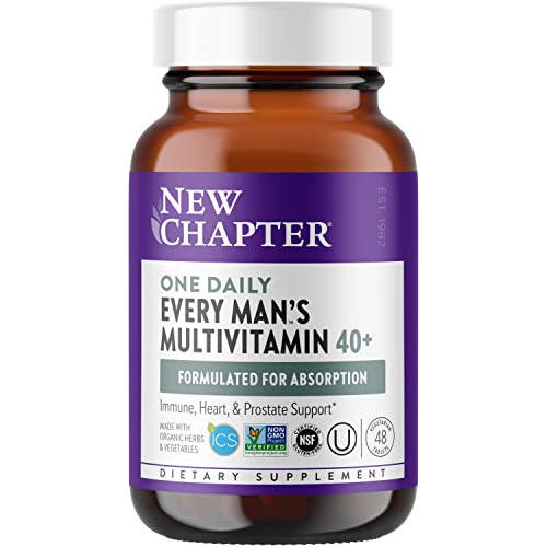 Nuevo Capítulo Multivitamínico Para Hombres 40 Plus Xd6uw