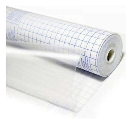 Plástico adhesivo transparente de 45 cm x 1 m, cristal de 60 micras