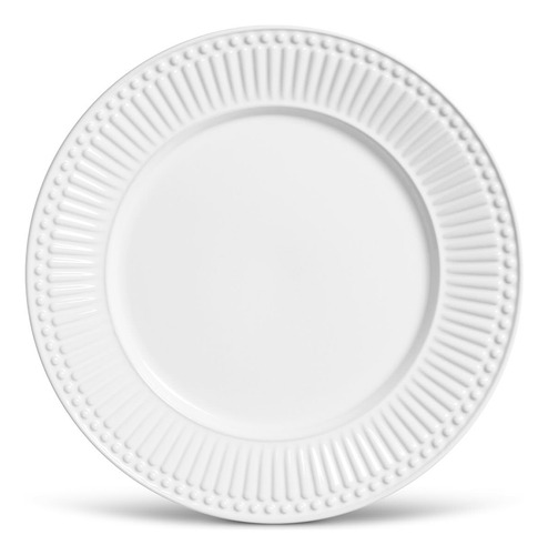 Aparelho De Jantar Porto Brasil 20 Pçs Roma Branco - 1ªlinha