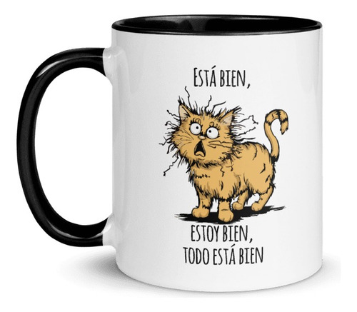 Mug Pocillo Todo Está Bien Taza Regalo Colección 11 Oz  