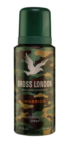 Bross London Warrior Deo Corporal X 150ml. Cannon