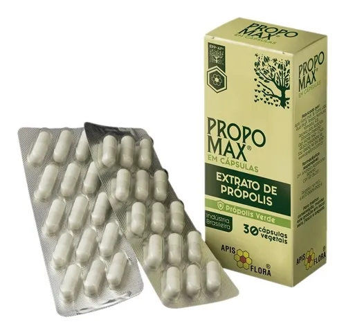 comprar Própolis Verde Extrato Propomax Apis Flora Imunidade 30 Cáps