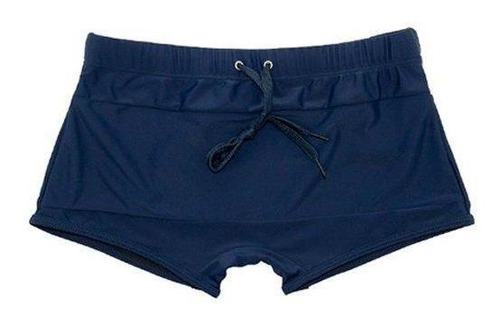 Short Tipo Bóxer Para Hombres Color Azul