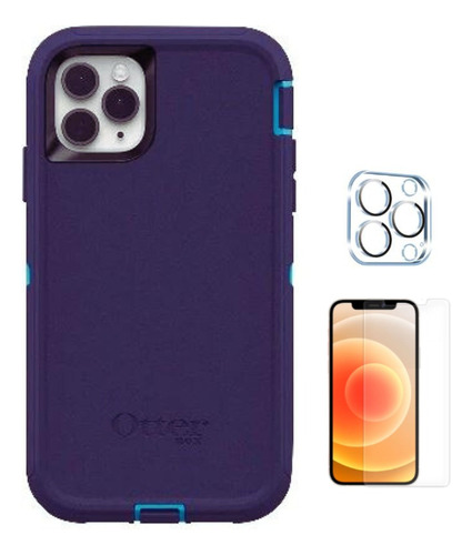 Case Funda Otterbox Defender Para iPhone 13 Pro + Vidrios