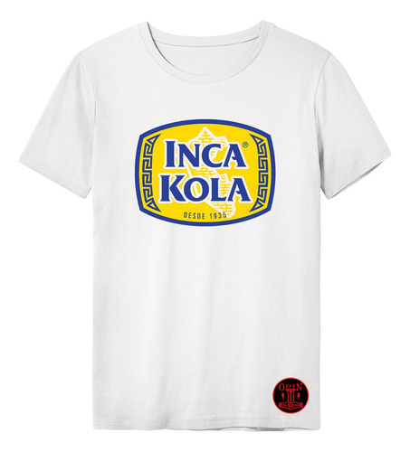 Polo Personalizado Logo Retro  Gaseosa Inca Kola 