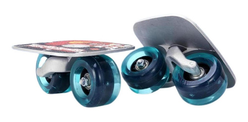 Roller Road Patines Plate Sports Free Ruedas Negras Azules