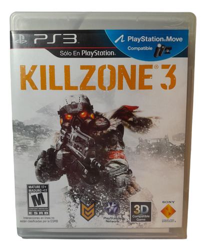 Killzone 3 Ps3 - Formato Físico - Inmaculado - Mastermarket (Reacondicionado)