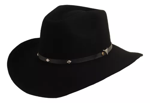 Sombrero Vaquero Negro para Hombre