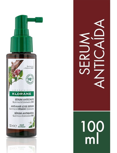 Klorane Serum Anticaída Del Cabello Quinina X 100 Ml