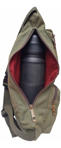 Bolso Cruzado Lona Algodón Imper Breton San Roman