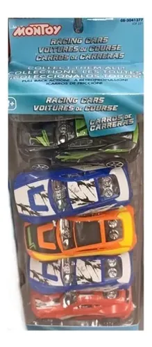 Carros Juguete Set X 5 Unidades A Fricción Niños