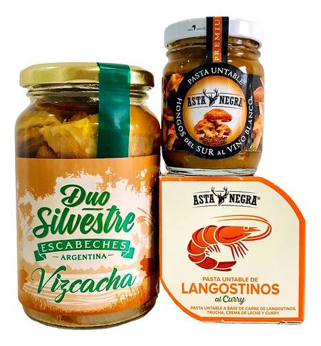 Escabeche + Paté Gourmet + Pasta Untable - Picada Gourmet