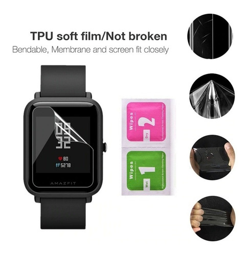 Pulseira Silicone Amazfit Bip P70 P80 20mm E063