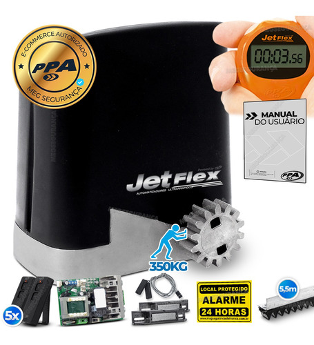 Kit Motor Ppa Dz Jet Flex 1/4hp 5,5m Crem 5 Control Rápido