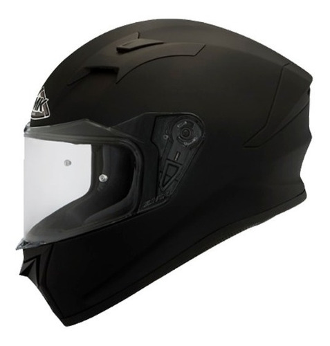 Casco Moto Integral Smk Stellar Classic Negro Mate No Ls2 