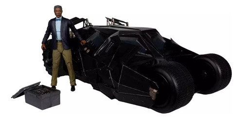 Tumbler Mcfarlane Batimovil Lucius Fox Batmobile Batman Dark (Usado)