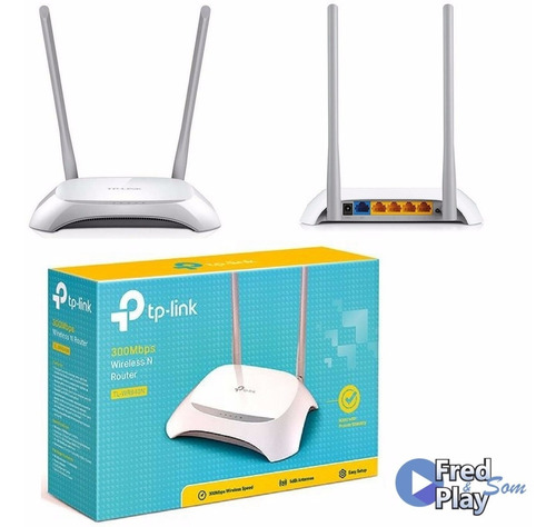 Roteador Wireless Tp-link Tl-wr840n 300mbps 2 Antenas Barato