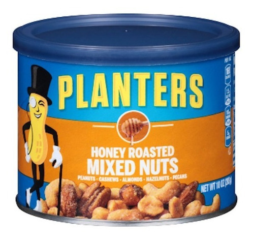 Planters Honey Peanuts Botes De Cacahuates  Dulces Miel 340g