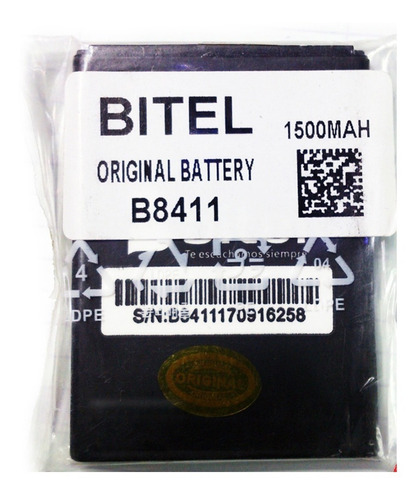 Bateria Bitel B8411 Original Nuevo Megarickhunter