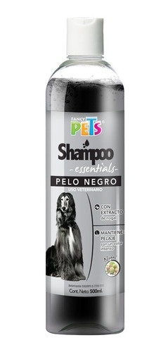 Shampoo Perro Pelo Negro Essentials Fancy Pets 500ml