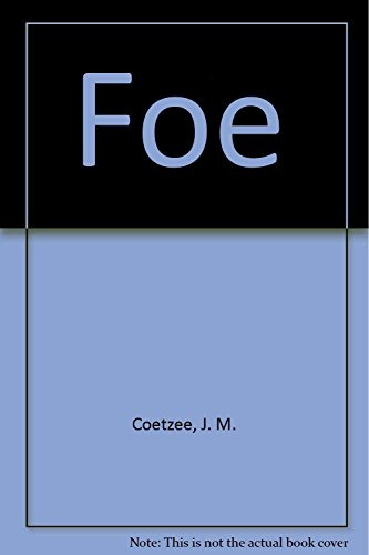 Libro Foe De J. M. Coetzee Ed: 1