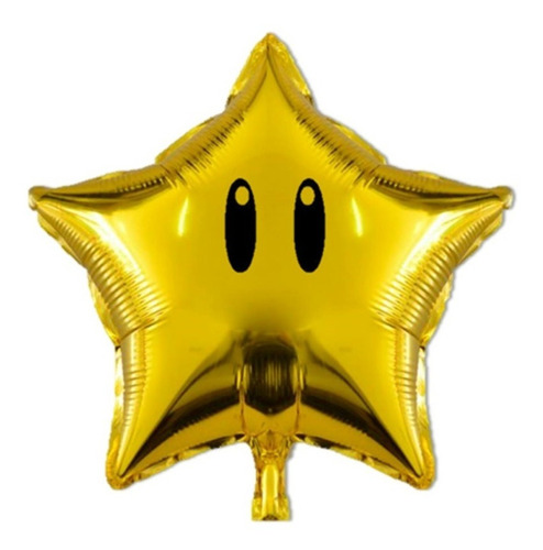 Globo Metalizado Estrella Mario Bross