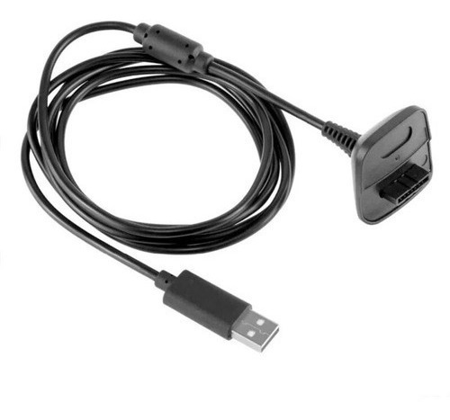 Imagen 1 de 10 de Cable Cargador Compatible Joystick Xbox 360 Pc Usb 2 En 1