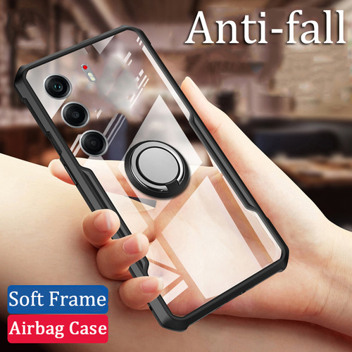 Funda Para Tecno Camon 40 Pro Suave Marco Claro Anillo