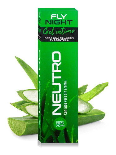 Gel Intimo Lubricante Fly Night Neutro Aloe Vera 70ml