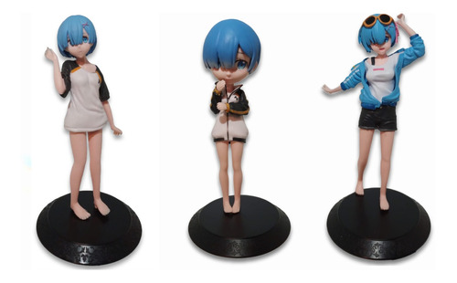 Set Figuras Rem De Re Zero Starting Life In Another World.