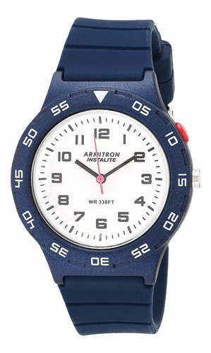 Reloj Unisex Armitron 25-6443nvy Cuarzo Pulso Azul En