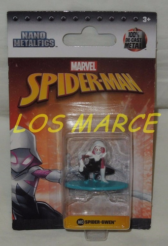 Spider Gwen Woman Spiderman Figura De Metal De 4 Cm Jada