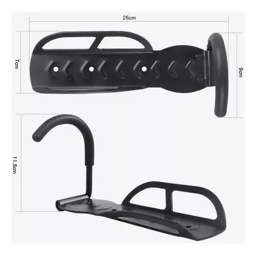 Pack X2 Porta Bicicleta Pared Gancho Para Colgar Soporte Bic