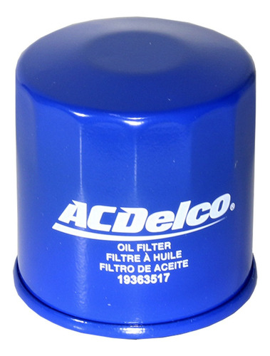 Filtro De Aceite Cavalier 1.5 2018 Al 2021 Acdelco