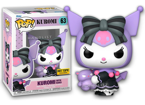 Funko Pop Kuromi - Kuromi Con Baku Toy 63