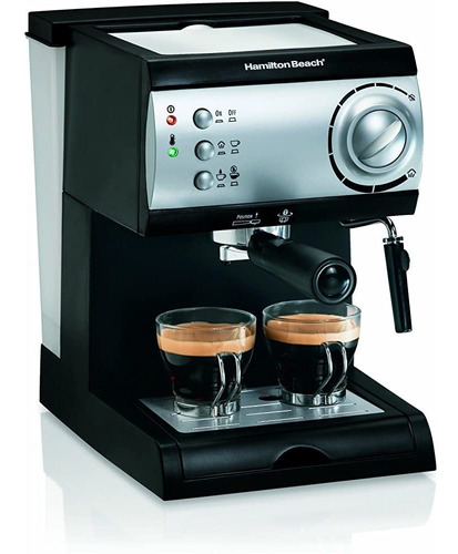 Máquina De Café Espresso Hamilton Beach Con Vaporizador: Caf