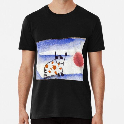 Remera Paul Klee Cat-bauhaus Algodon Premium