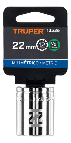 Dado 12 Puntas Cuadro 1/2' 22mm 13536